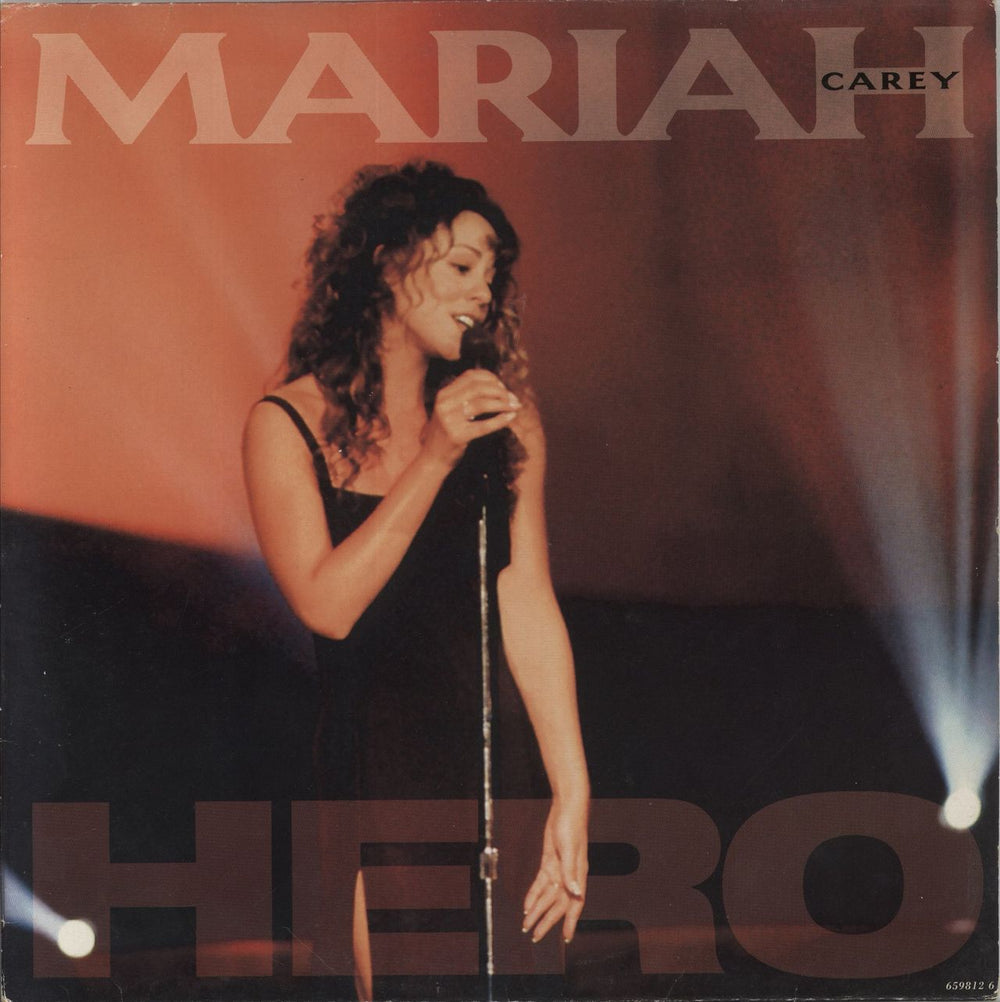 Mariah Carey Hero UK 12" vinyl single (12 inch record / Maxi-single) 659812-6