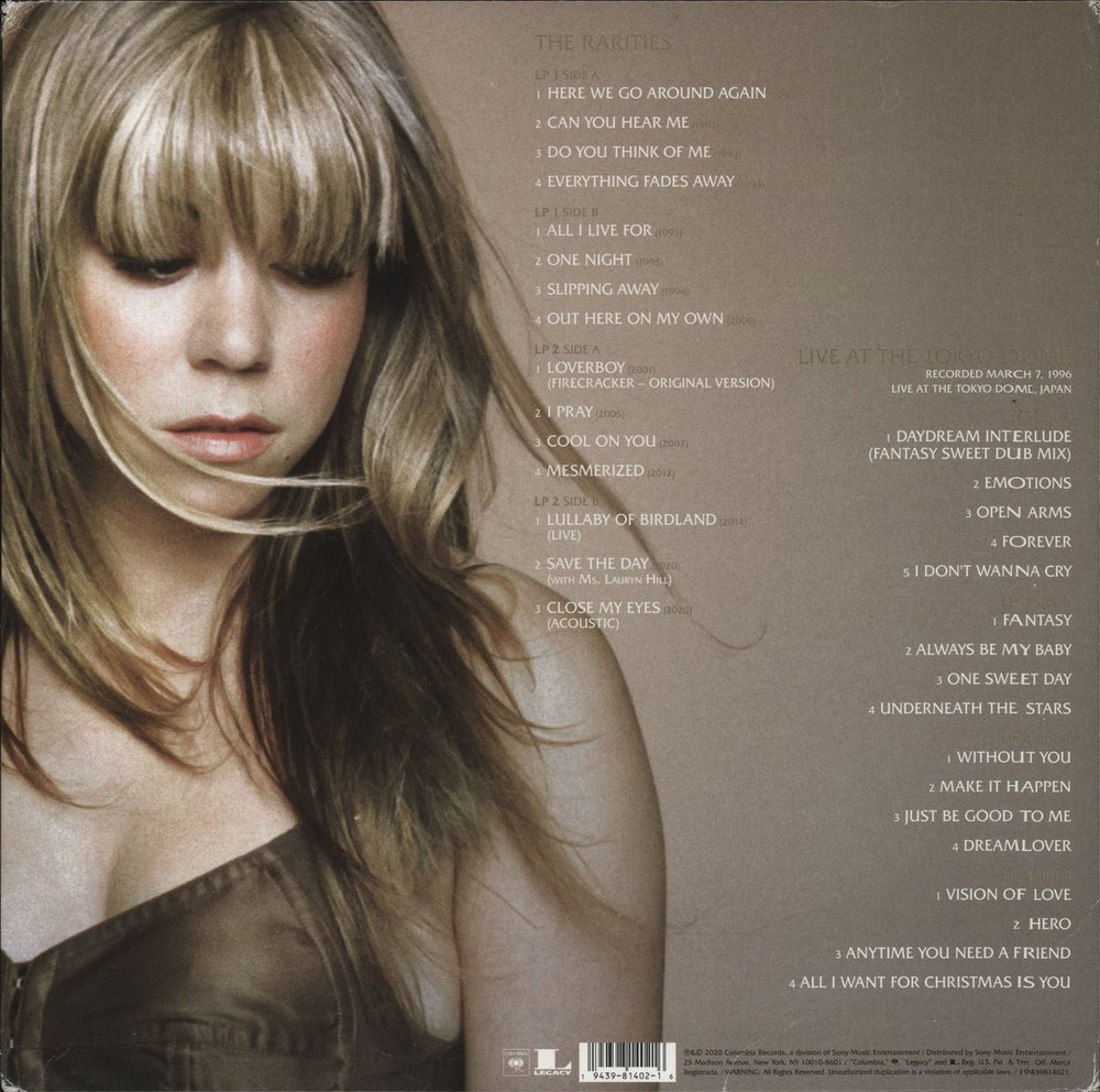 Mariah Carey The Rarities US Vinyl Box Set 194398140216