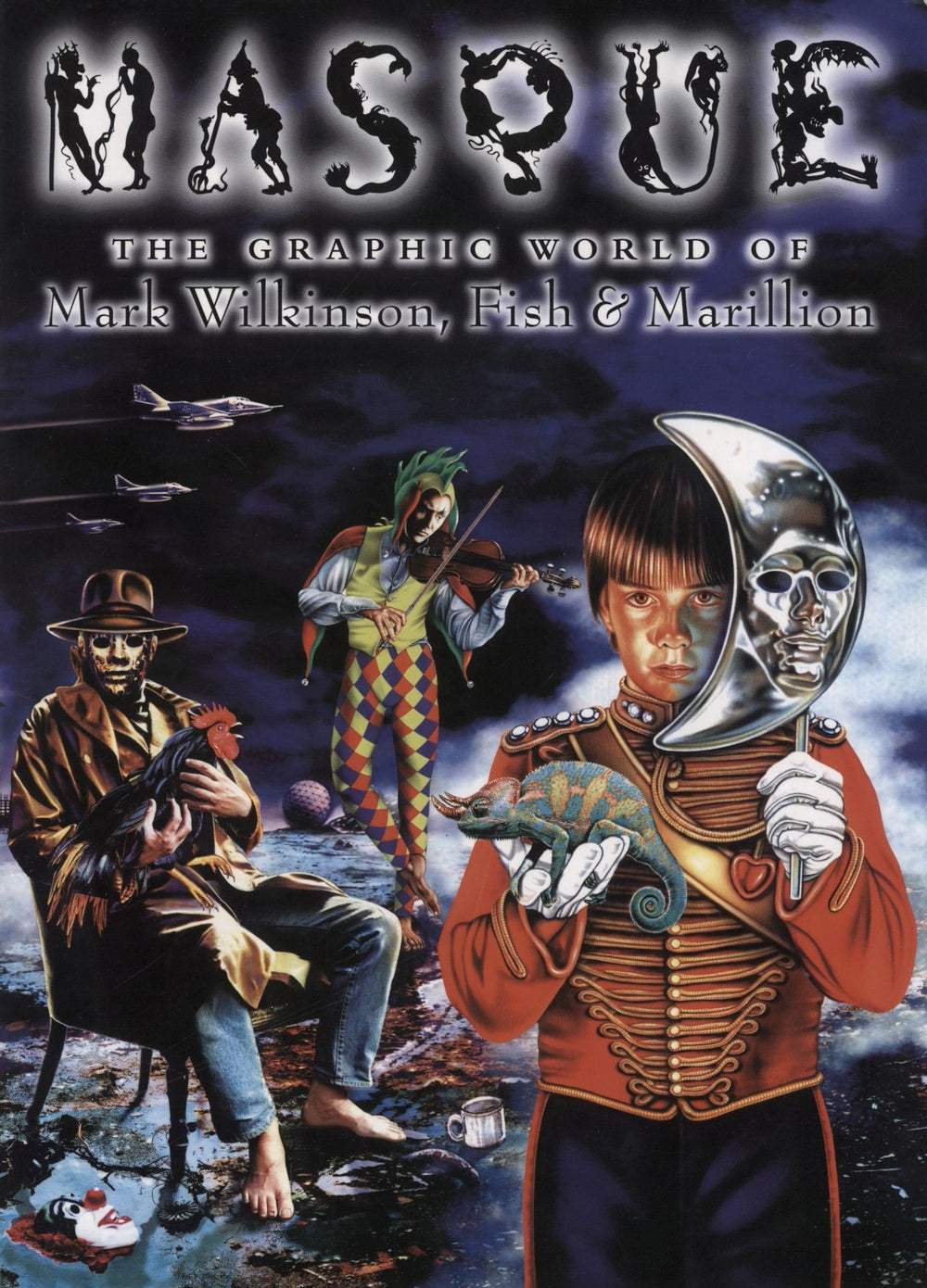 Marillion Masque: The Graphic World of Mark Wilkinson, Fish and Marillion UK book 9780953955107