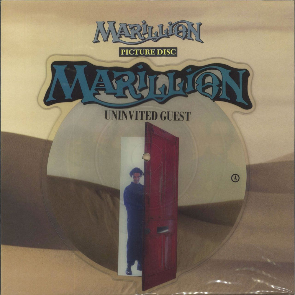 Marillion Uninvited Guest UK shaped picture disc (picture disc vinyl record) MARILPD11