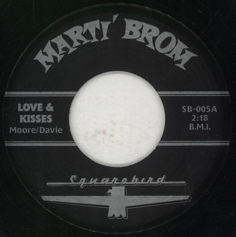 Marti Brom To Janis, Love & Kisses US 7" vinyl single (7 inch record / 45) 8C107TO851820