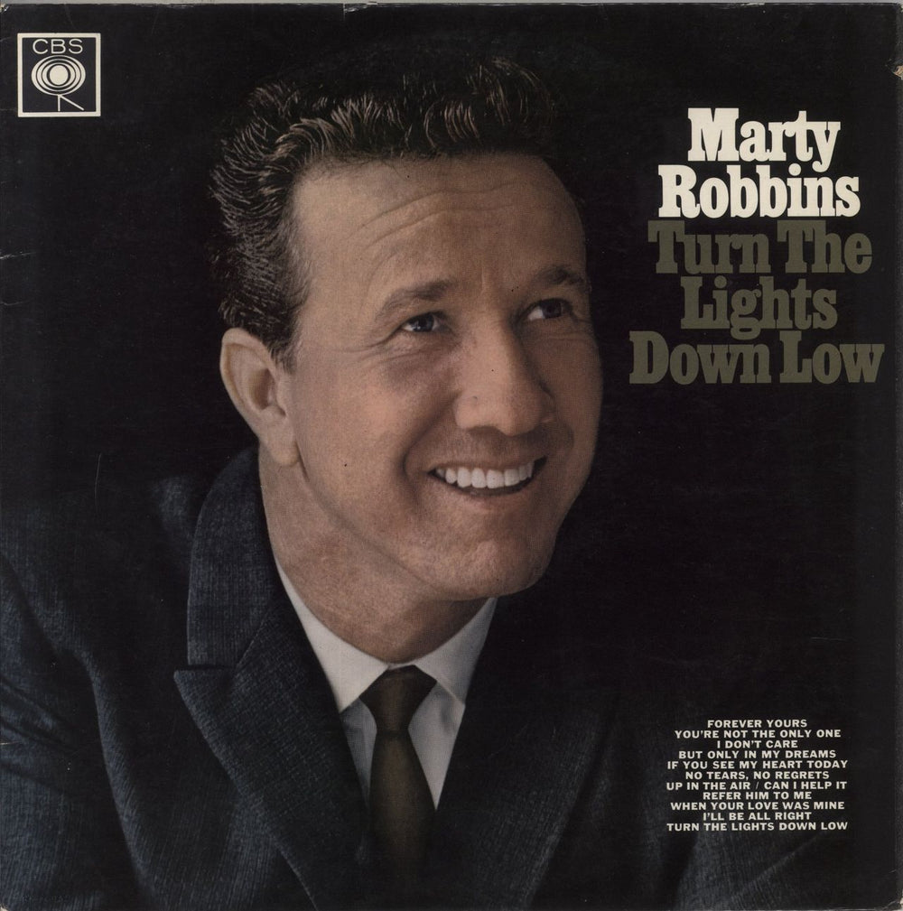 Marty Robbins Turn The Lights Down Low UK vinyl LP album (LP record) BPG62499