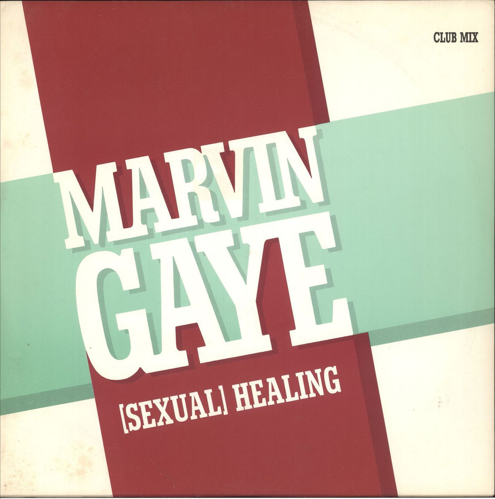 Marvin Gaye (Sexual) Healing - P/S UK 12" vinyl single (12 inch record / Maxi-single) CBSA132855