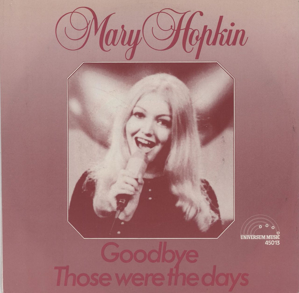 Mary Hopkin Those Were The Days French 7" vinyl single (7 inch record / 45) 45013