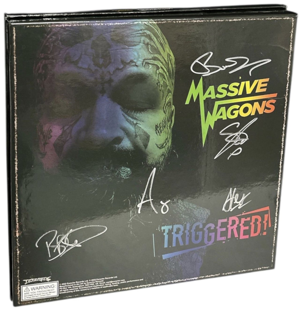 Massive Wagons Triggered! - Toy Box Edition - Autographed UK box set
