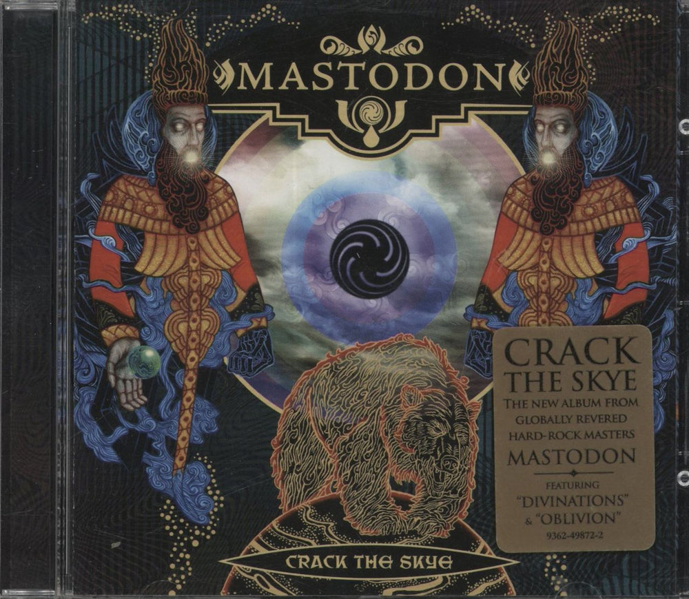 Mastodon Crack The Skye UK CD album (CDLP) 9362498722