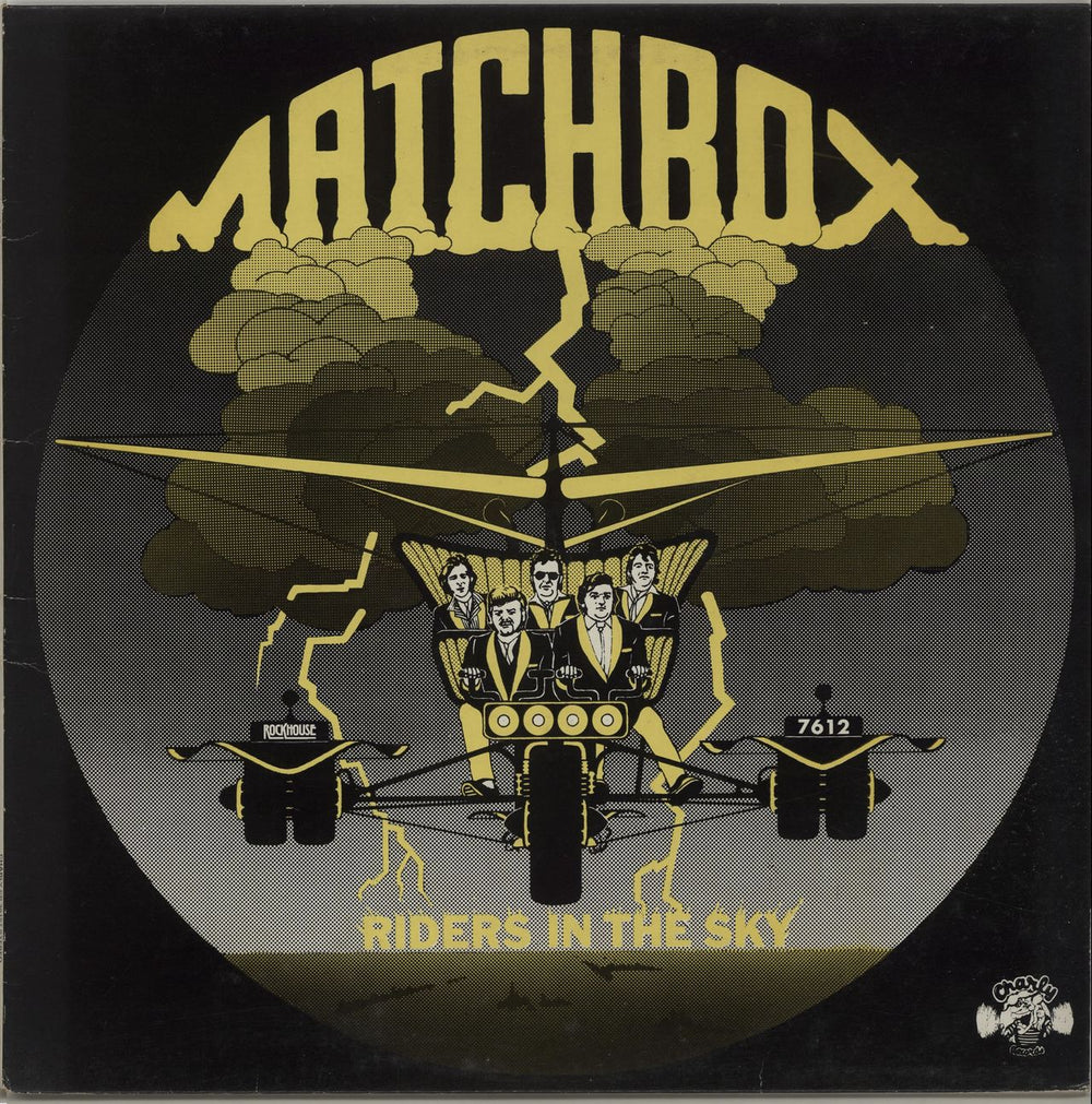 Matchbox Riders In The Sky UK vinyl LP album (LP record) CR30157