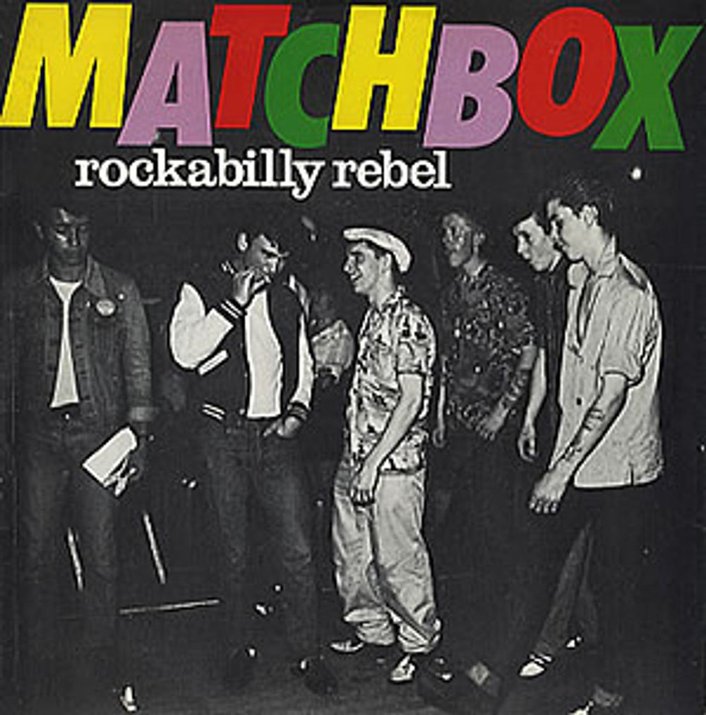 Matchbox Rockabilly Rebel - P/S UK 7" vinyl single (7 inch record / 45) MAG155