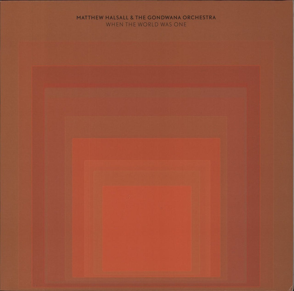 Matthew Halsall When The World Was One UK 2-LP vinyl record set (Double LP Album) GONDLP010