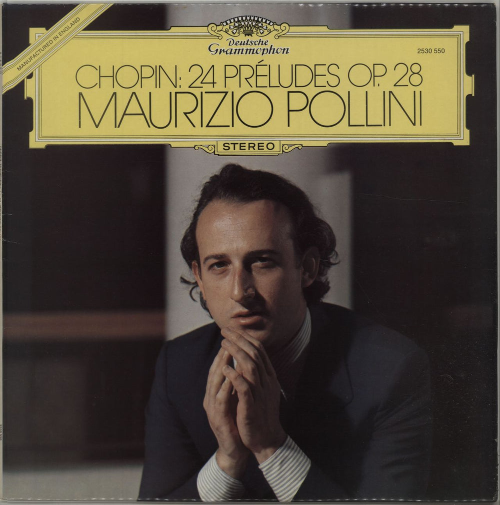 Maurizio Pollini Chopin: 24 Préludes Op.28 German vinyl LP album (LP record) 2530550