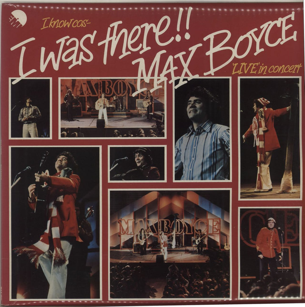 Max Boyce I Know 'Cos I Was There! UK vinyl LP album (LP record) MAX1001