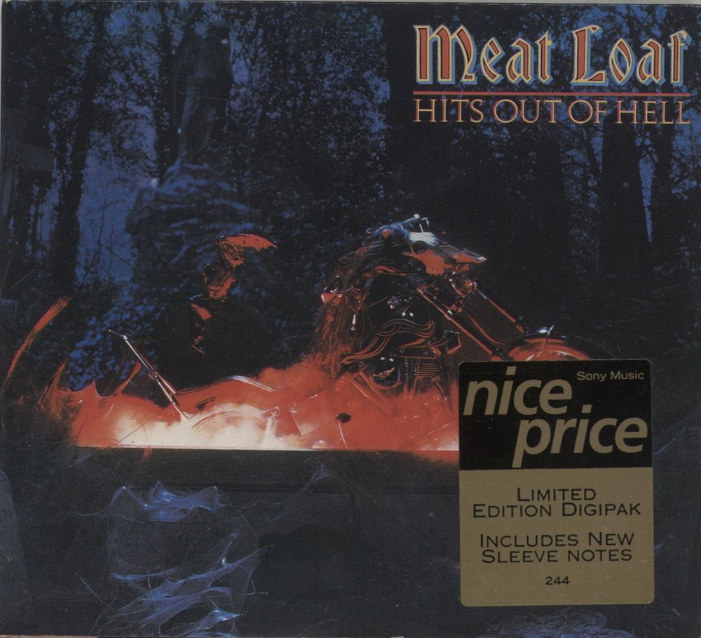 Meat Loaf Hits Out Of Hell UK CD album (CDLP) 4504479
