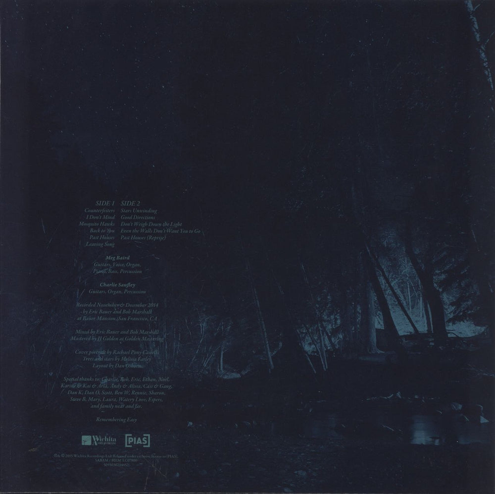 Meg Baird Don't Weigh Down The Light UK vinyl LP album (LP record)