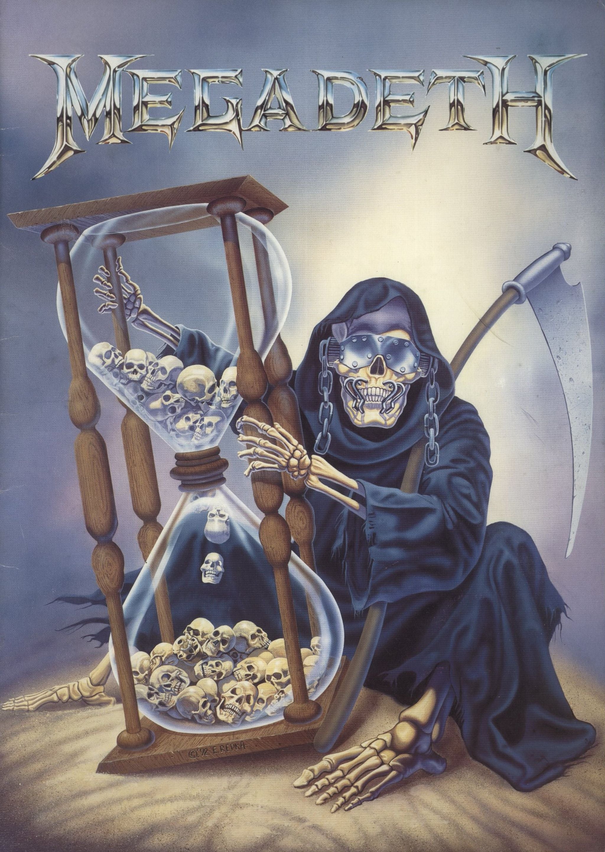 Megadeth Countdown To Extinction Tour UK tour programme TOUR PROGRAMME