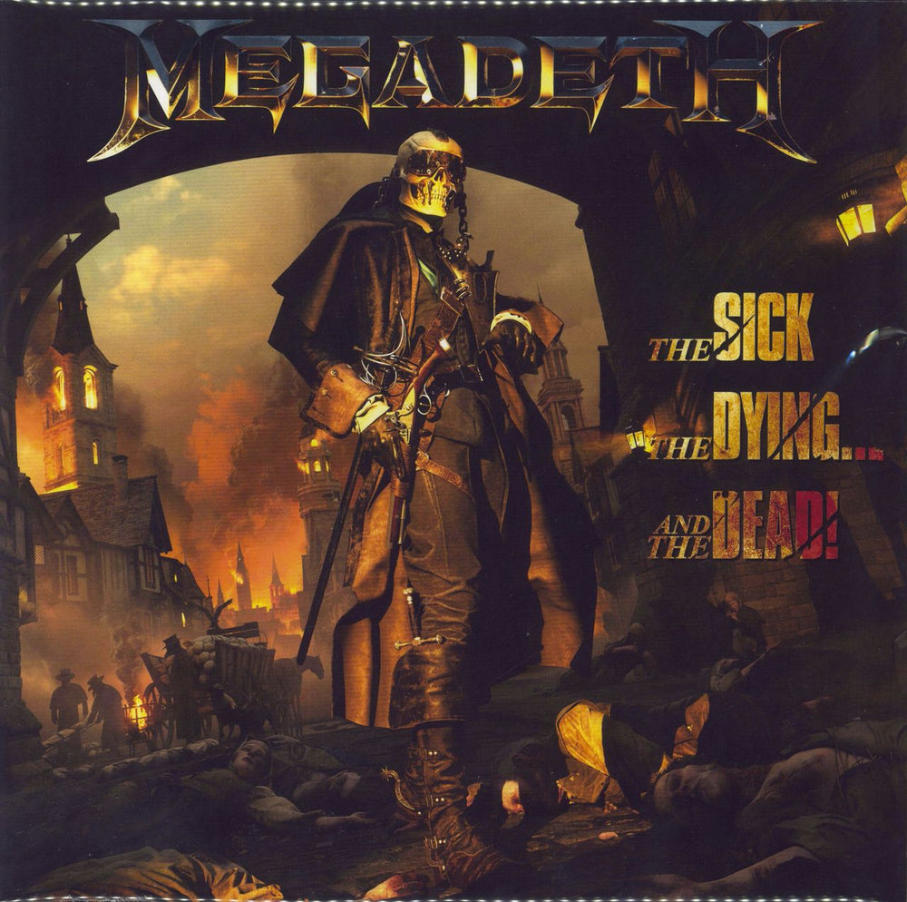 Megadeth The Sick, The Dying... And The Dead! - 180gm UK 2-LP vinyl record set (Double LP Album) 00602445125043