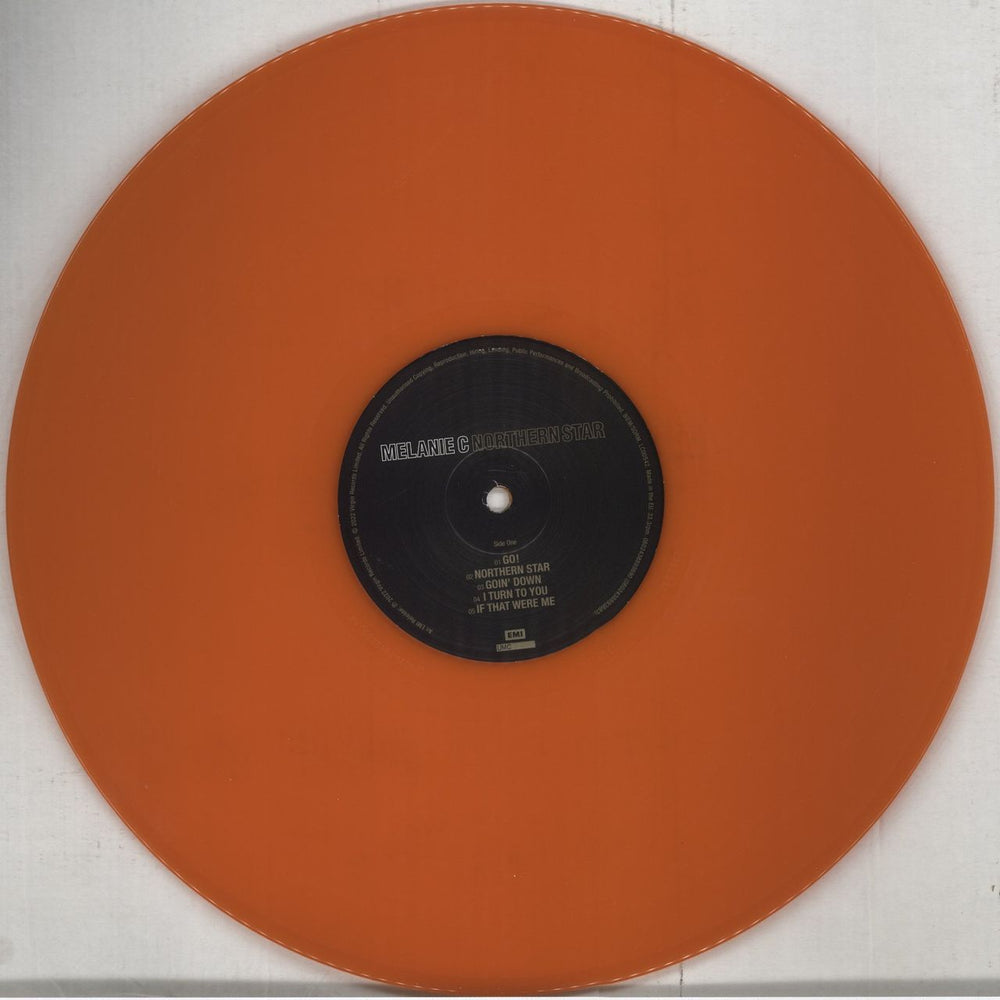 Melanie C Northern Star - RSD 2022 - Oragnge Vinyl UK 2-LP vinyl record set (Double LP Album) M.C2LNO852250