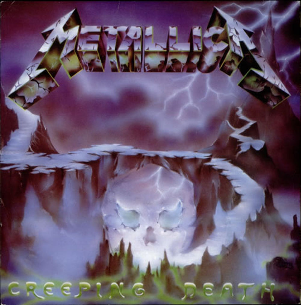 Metallica Creeping Death UK 12" vinyl single (12 inch record / Maxi-single) METAL412