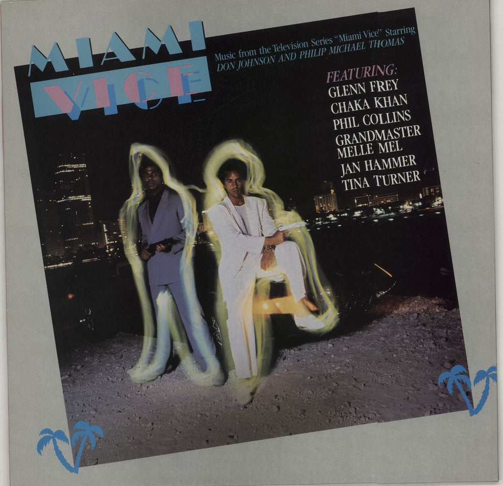 Miami Vice Miami Vice UK vinyl LP album (LP record) MCF3287