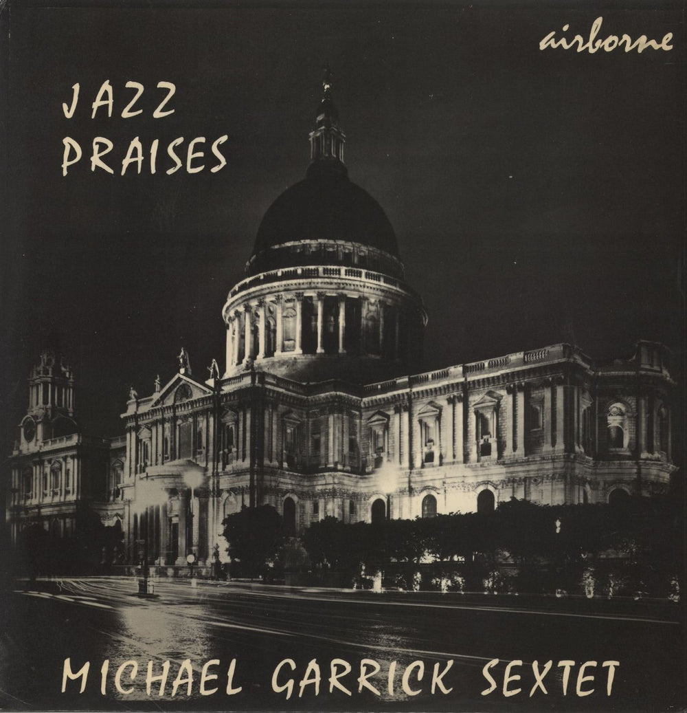 Michael Garrick Jazz Praises - Autographed UK vinyl LP album (LP record) NBP0021
