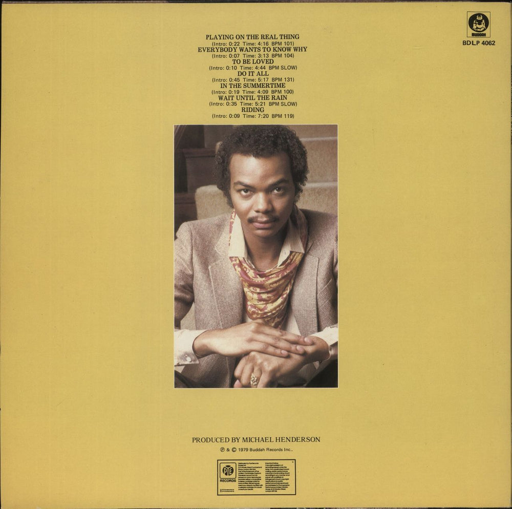 Michael Henderson Do It All UK vinyl LP album (LP record)