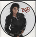 Michael Jackson Bad - Picture Disc Edition UK picture disc LP (vinyl picture disc album) 190758664316