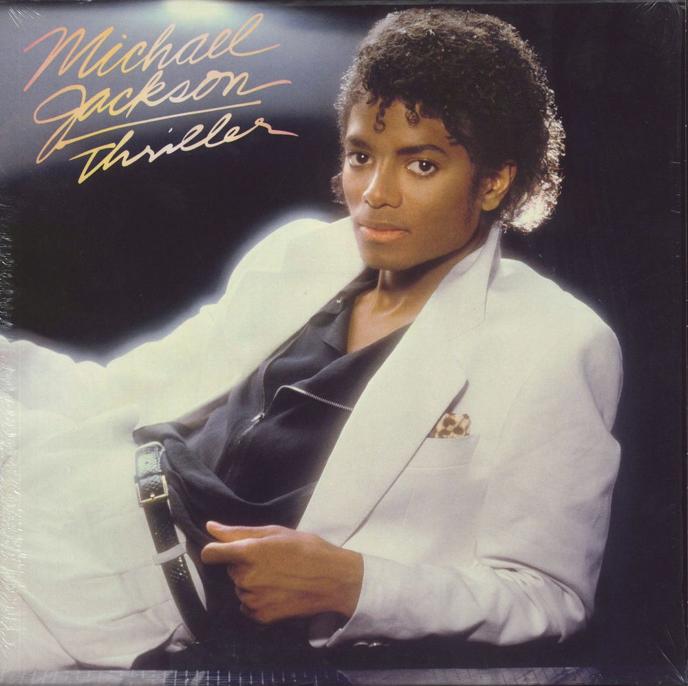 Michael Jackson Thriller UK vinyl LP album (LP record) 88875143731