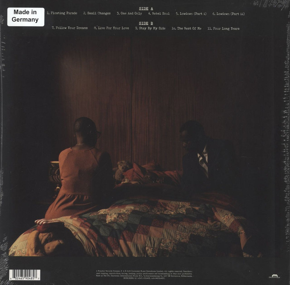 Michael Kiwanuka Small Changes: Webstore Exclusive - Blue Marbled Vinyl - Sealed UK vinyl LP album (LP record) 602465904857