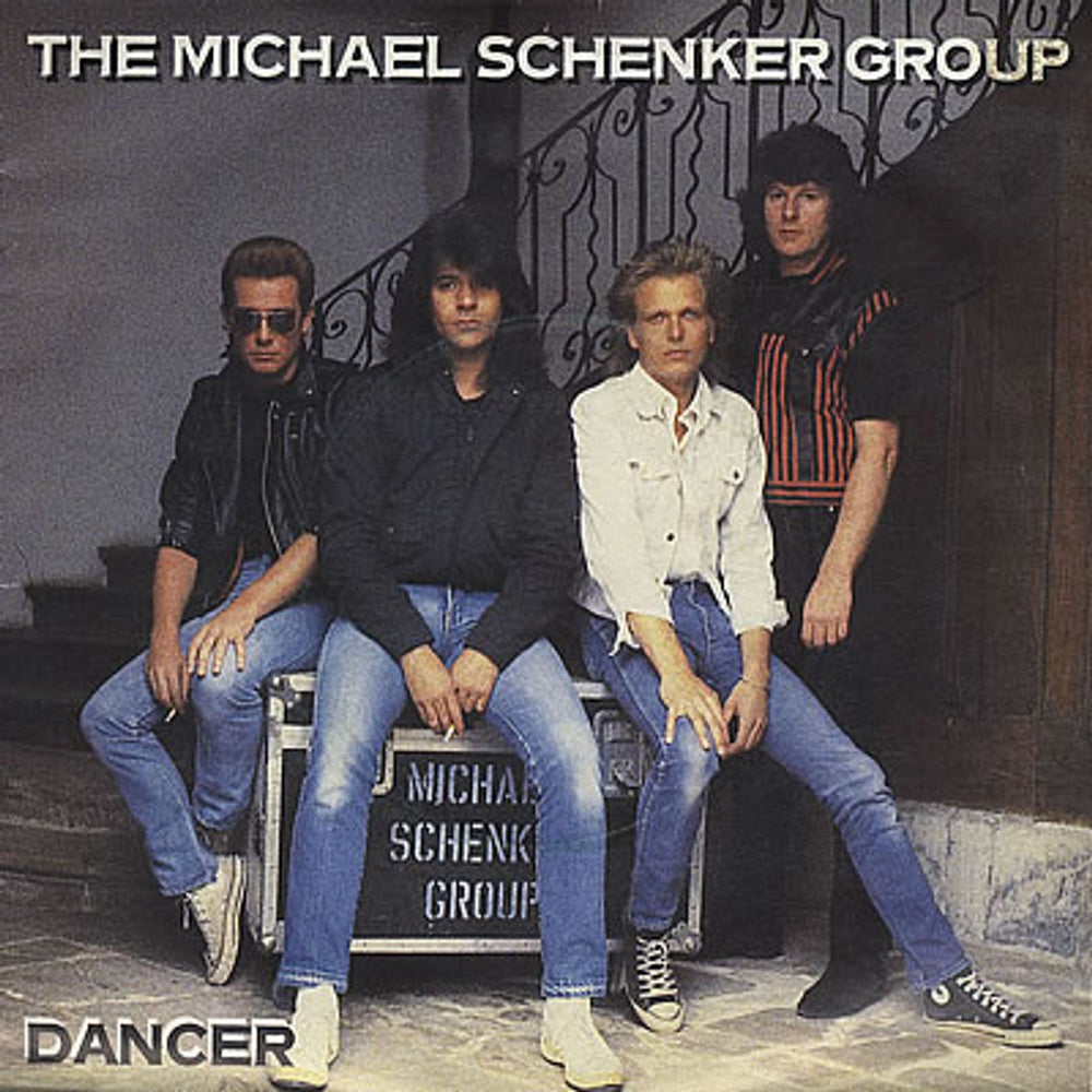 Michael Schenker Group Dancer - Clear Vinyl UK 7" vinyl single (7 inch record / 45) CHS2636