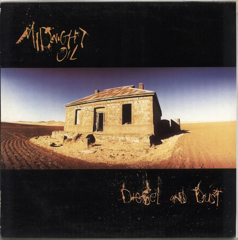 Midnight Oil Diesel And Dust UK vinyl LP album (LP record) 4600051