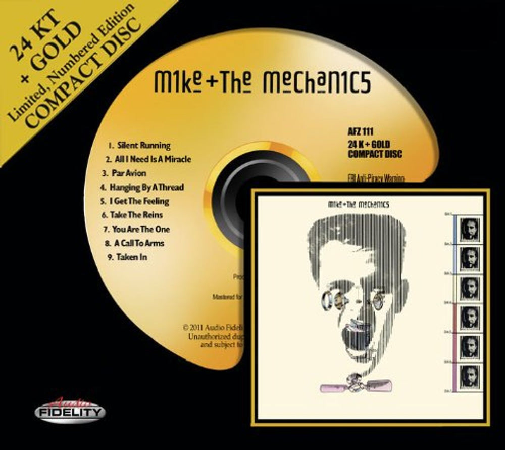 Mike & The Mechanics Mike & The Mechanics - Gold US CD album (CDLP) AFZ111