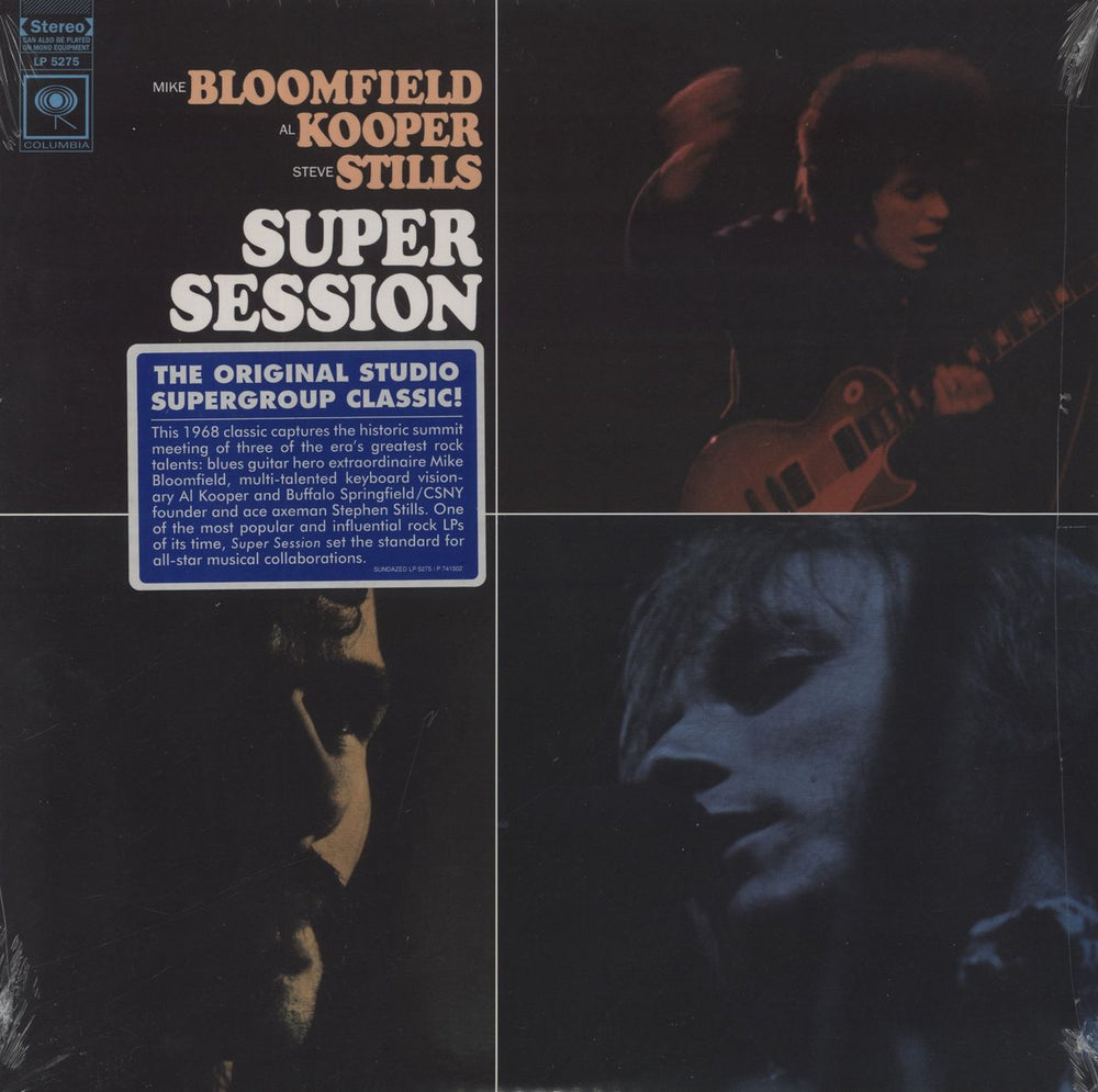 Mike Bloomfield & Al Kooper Super Session US vinyl LP album (LP record) LP5275