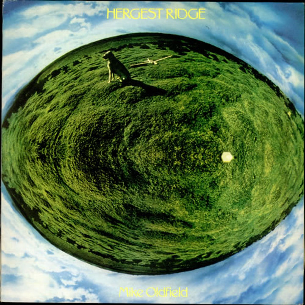 Mike Oldfield Hergest Ridge - 1st UK vinyl LP album (LP record) V2013