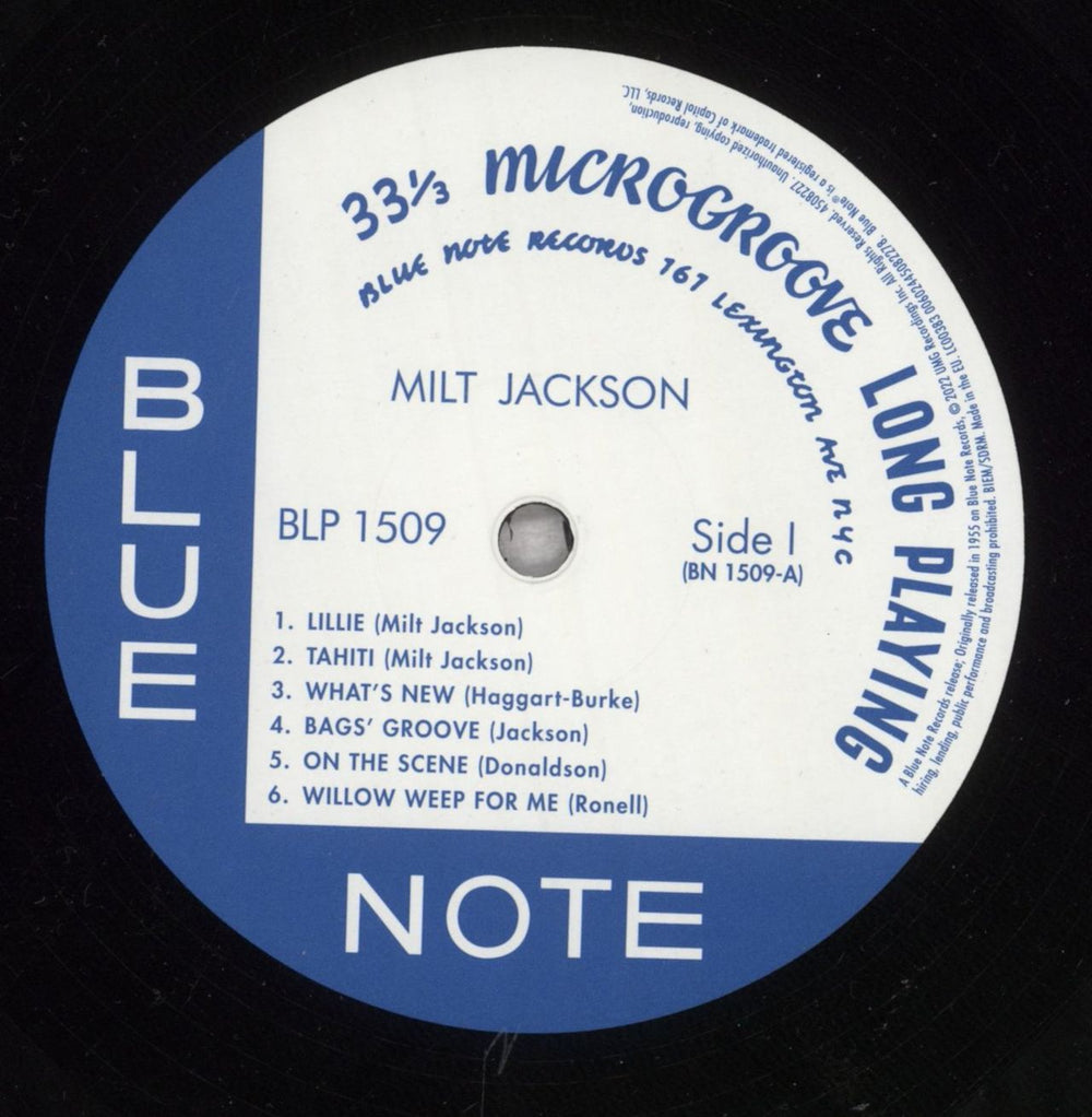 Milt Jackson Milt Jackson - 180gm US vinyl LP album (LP record) MJ1LPMI845175