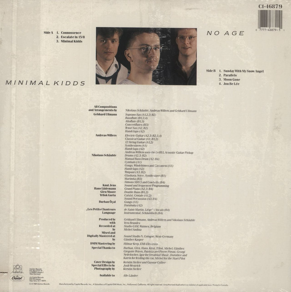 Minimal Kidds No Age - Sealed US vinyl LP album (LP record)