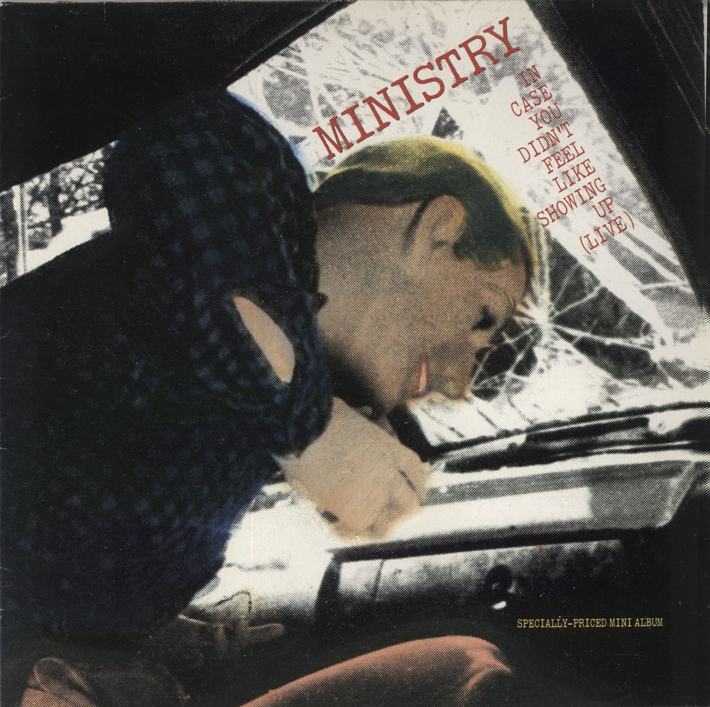 Ministry In Case You Didn't Feel Like Showing Up German vinyl LP album (LP record) 7599-26266-1