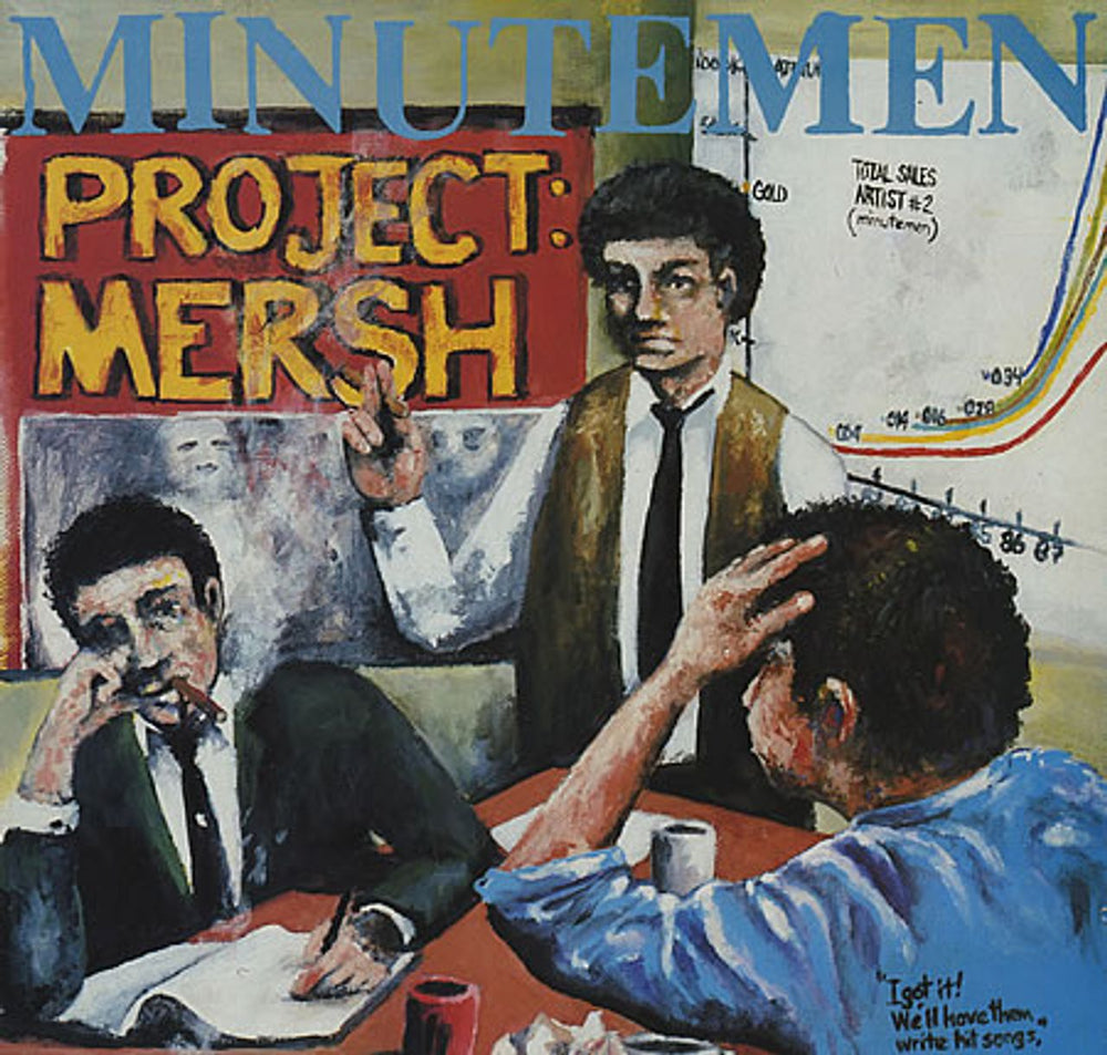 Minutemen Project Mersh UK 12" vinyl single (12 inch record / Maxi-single) SST034