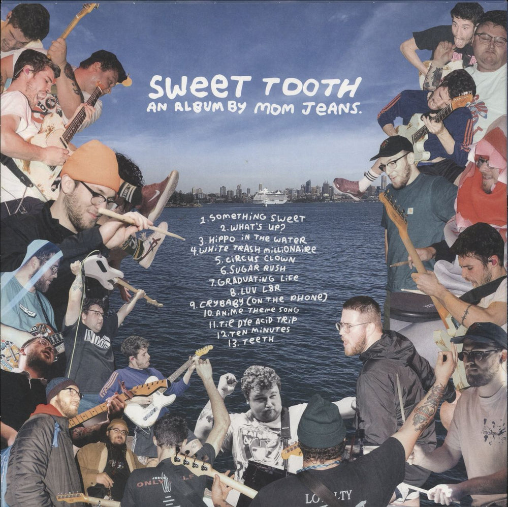 Mom Jeans. Sweet Tooth - Bone Vinyl UK vinyl LP album (LP record)
