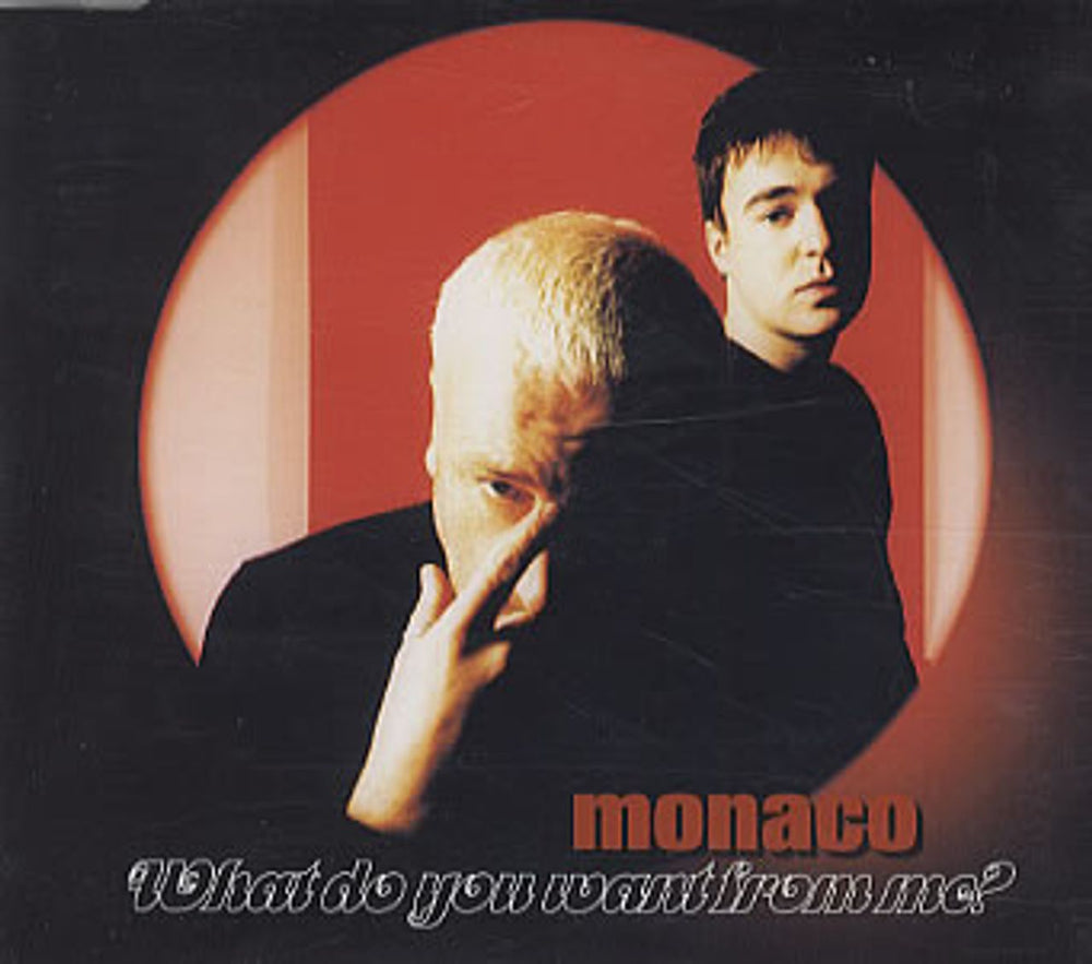 Monaco What Do You Want From Me UK CD single (CD5 / 5") 573191-2