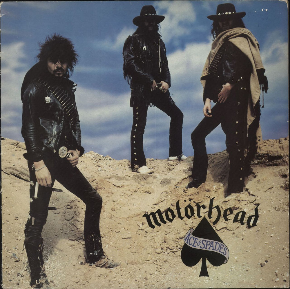 Motorhead Ace Of Spades UK vinyl LP album (LP record) BRON531