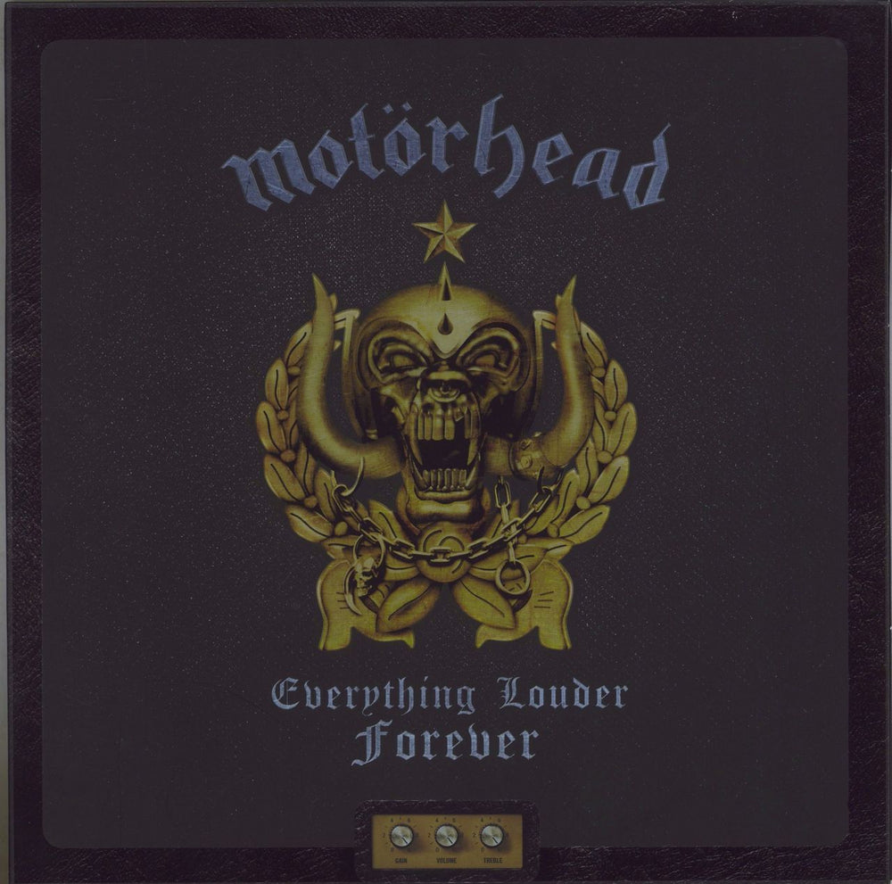 Motorhead Everything Louder Forever - Deluxe 4LP Edition UK 4-LP vinyl album record set BMGCAT522QLP