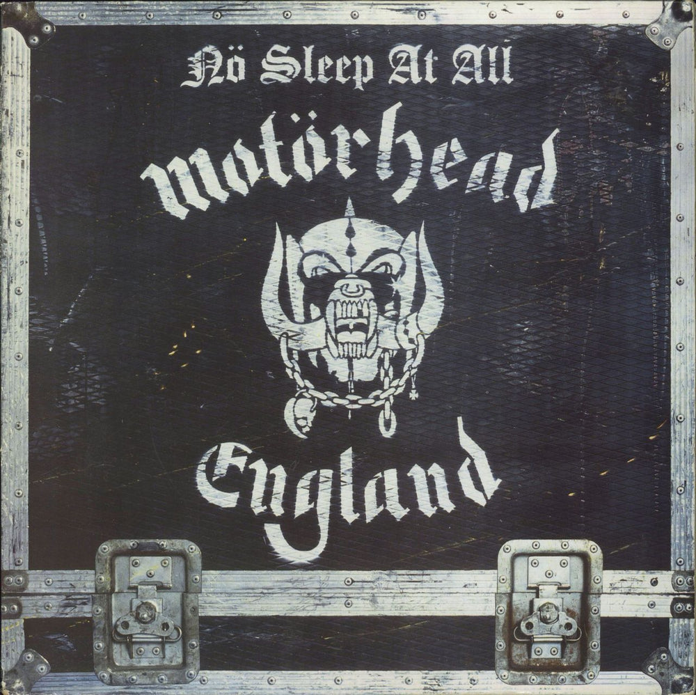 Motorhead No Sleep At All - VG UK vinyl LP album (LP record) GWLP31