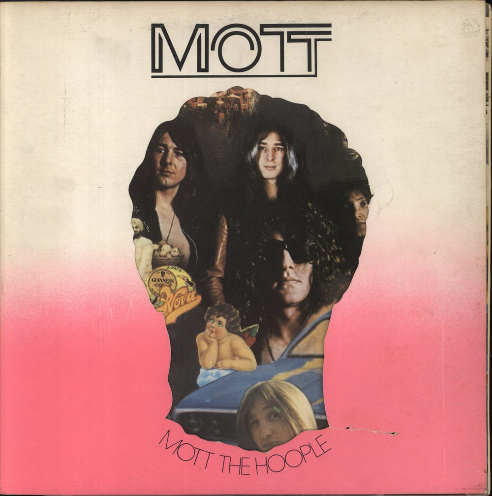 Mott The Hoople Mott - 1st - VG UK vinyl LP album (LP record) 69038