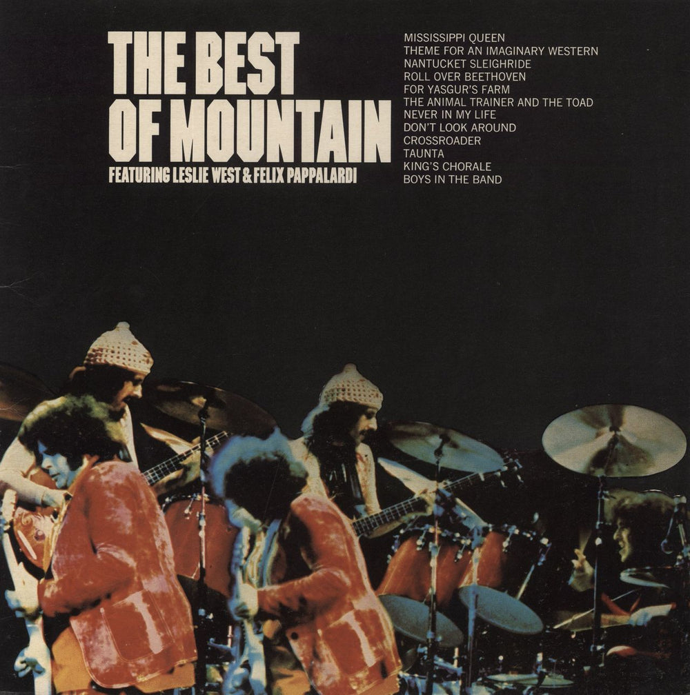 Mountain The Best Of Mountain UK vinyl LP album (LP record) ILPS9236