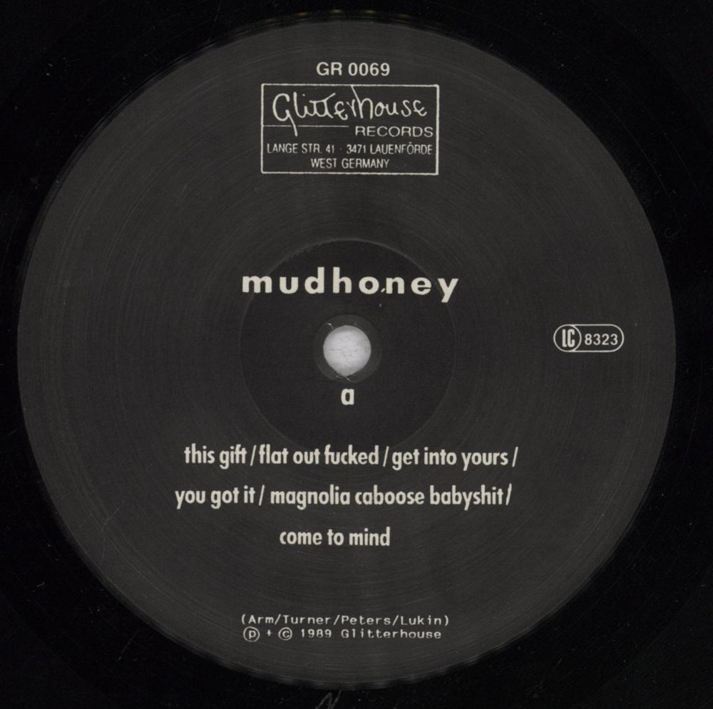 Mudhoney Mudhoney + Tour Dates Insert German vinyl LP album (LP record) MUDLPMU835988