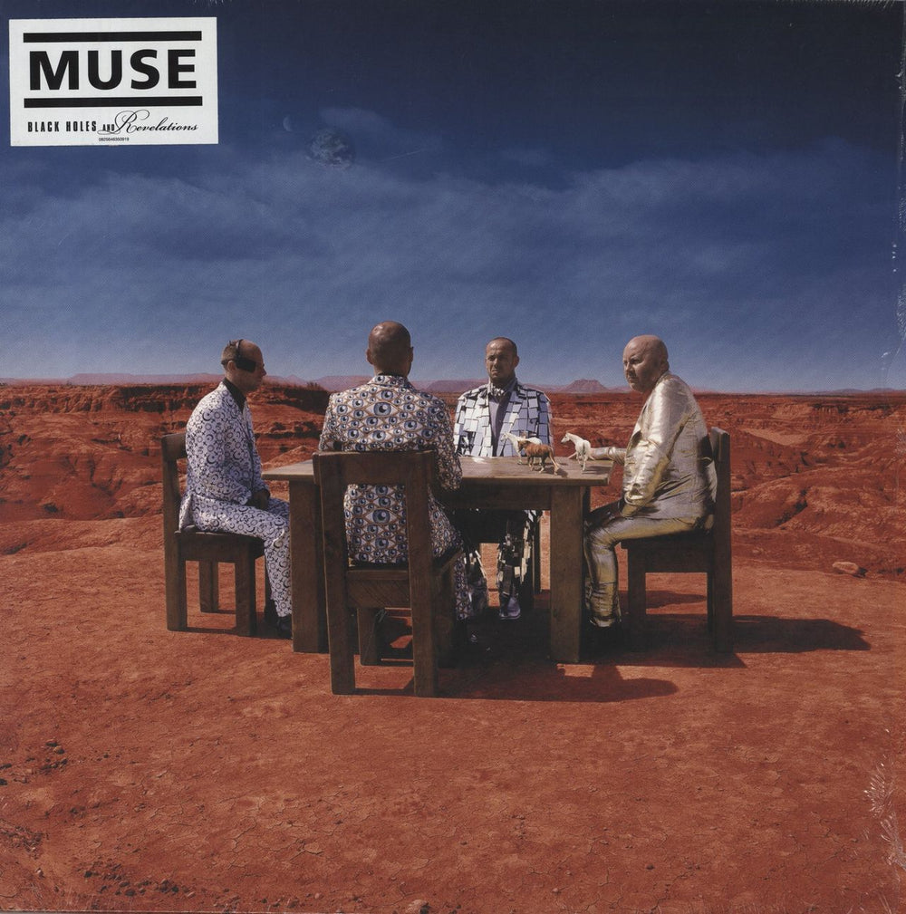 Muse Black Holes And Revelations - 180gm UK vinyl LP album (LP record) 0825646350919