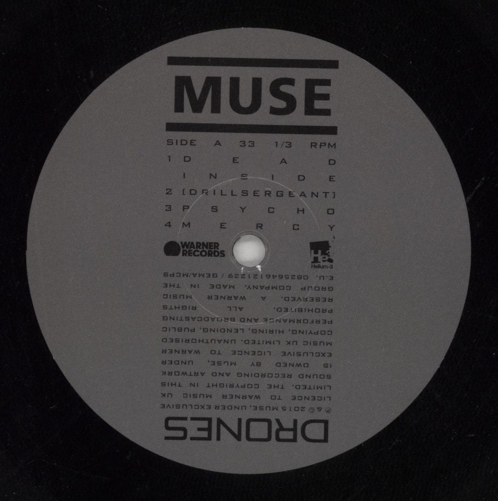 Muse Drones - 180gm UK 2-LP vinyl record set (Double LP Album) USE2LDR835806