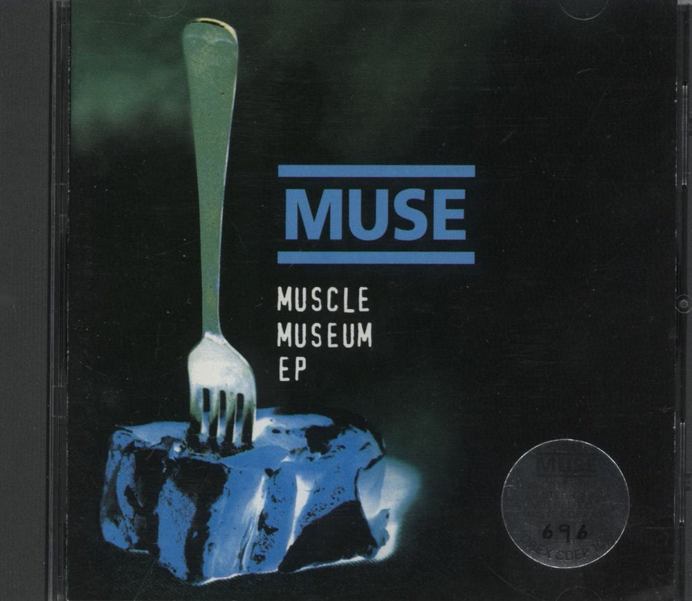 Muse Muscle Museum EP - Numbered sticker UK CD single (CD5 / 5") DREXCDEP104