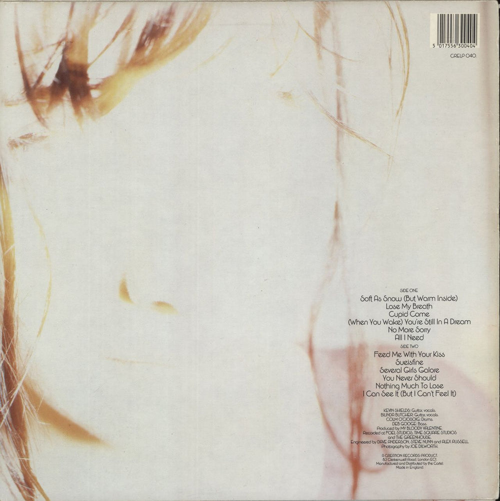 My Bloody Valentine Isn't Anything + 7" - VG UK vinyl LP album (LP record) 5017556300404