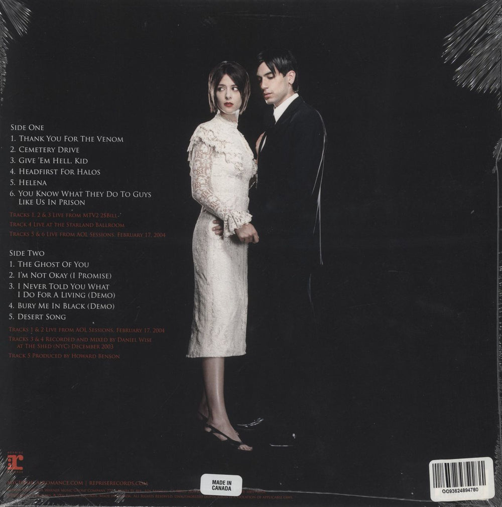 My Chemical Romance Life On The Murder Scene US vinyl LP album (LP record) 0093624894780