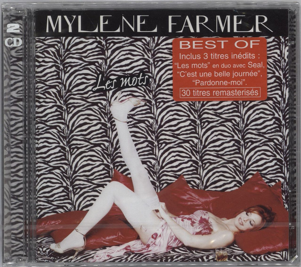 Mylene Farmer Les Mots French 2 CD album set (Double CD) 589459-2